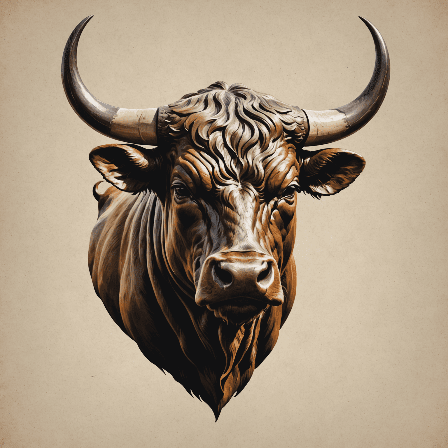 BullKipos logo featuring a stylized bull head