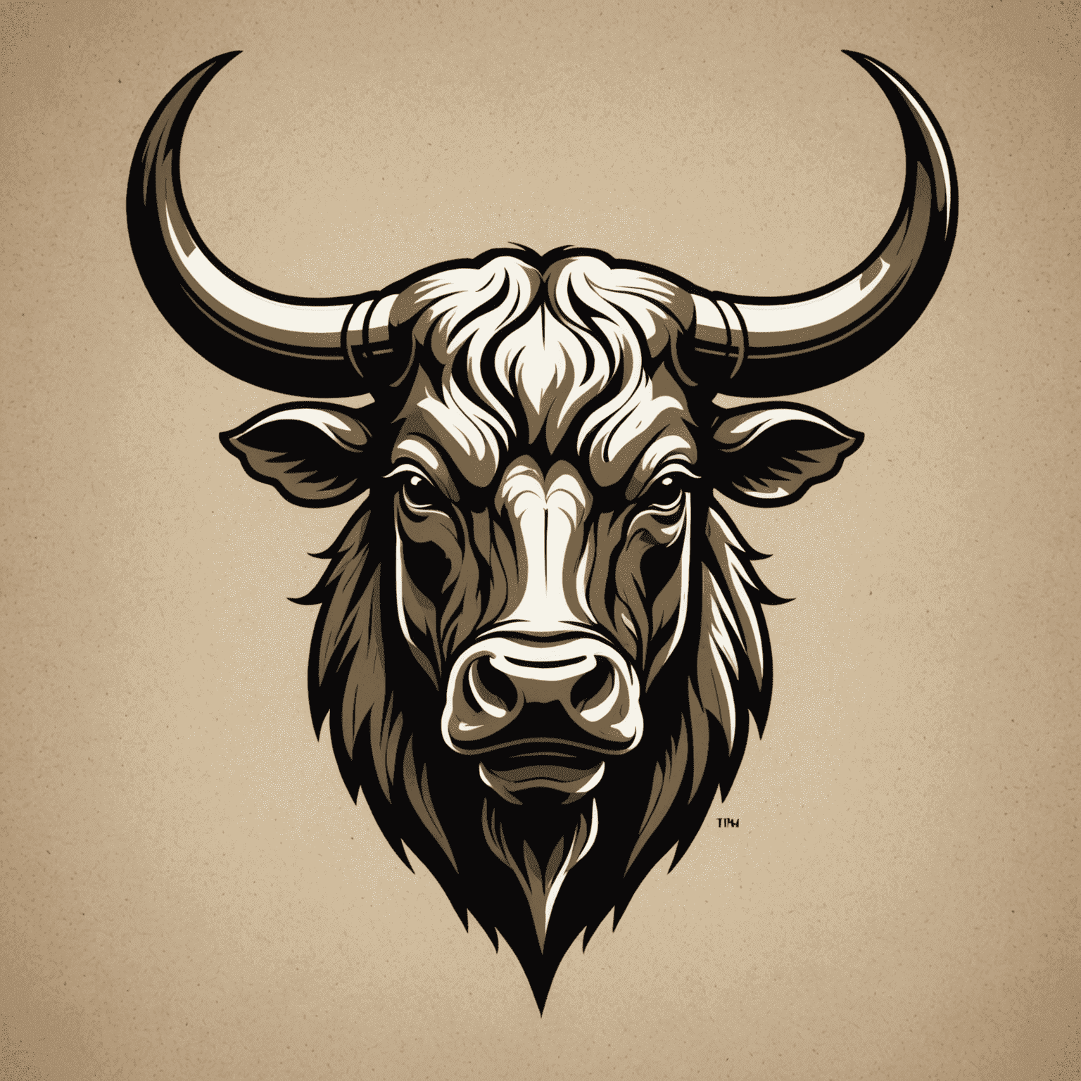 BullKipos logo featuring a stylized bull head