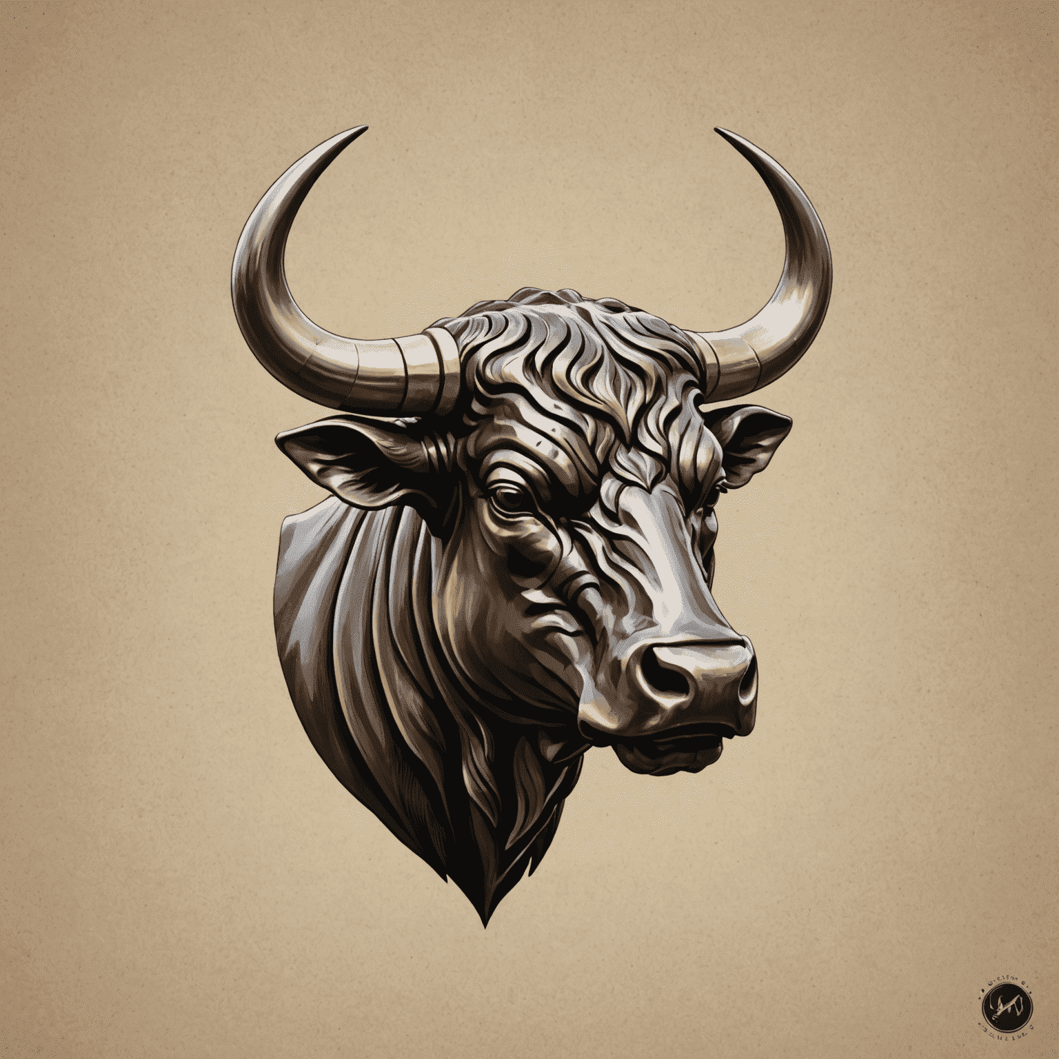 BullKipos logo featuring a stylized bull head