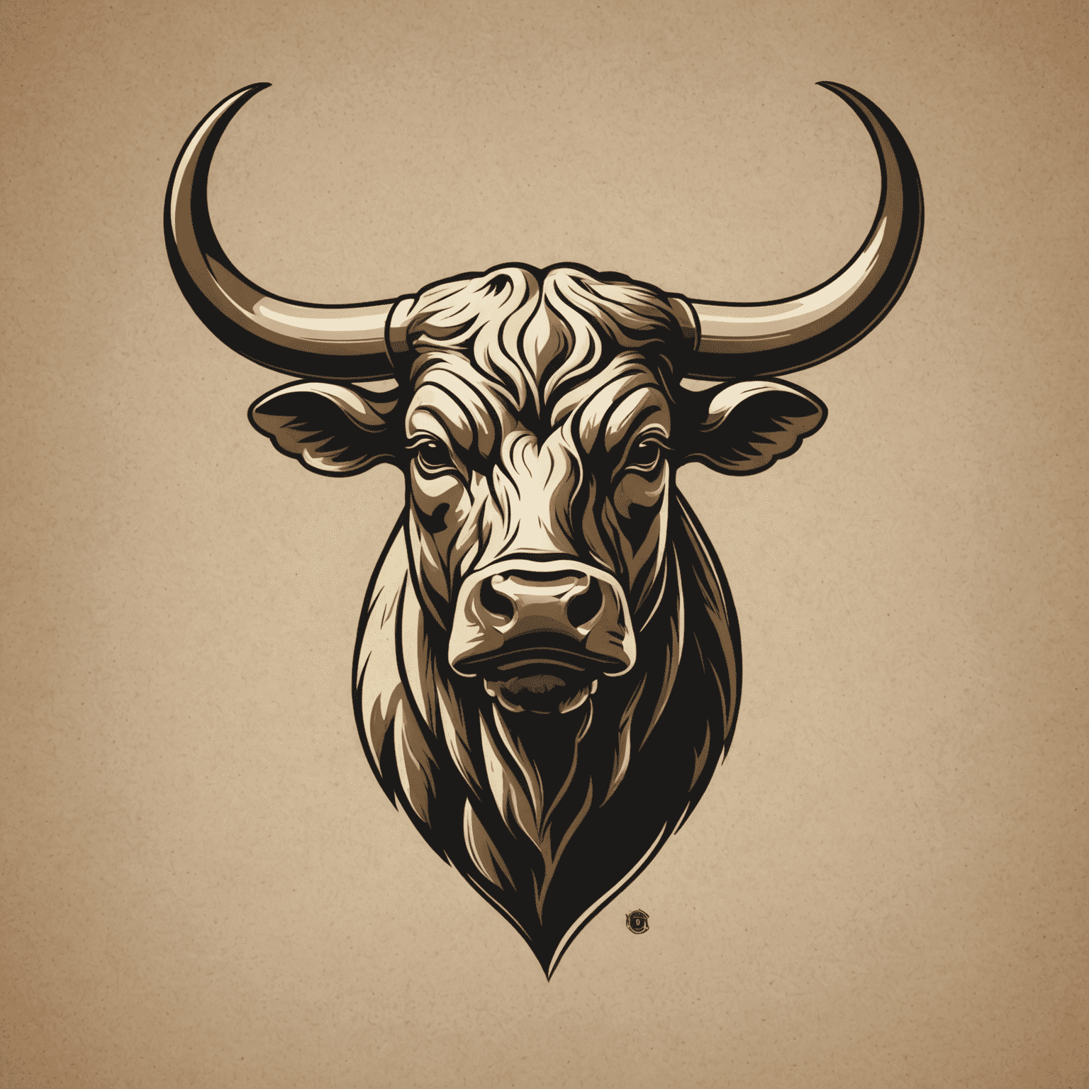 BullKipos logo featuring a stylized bull head